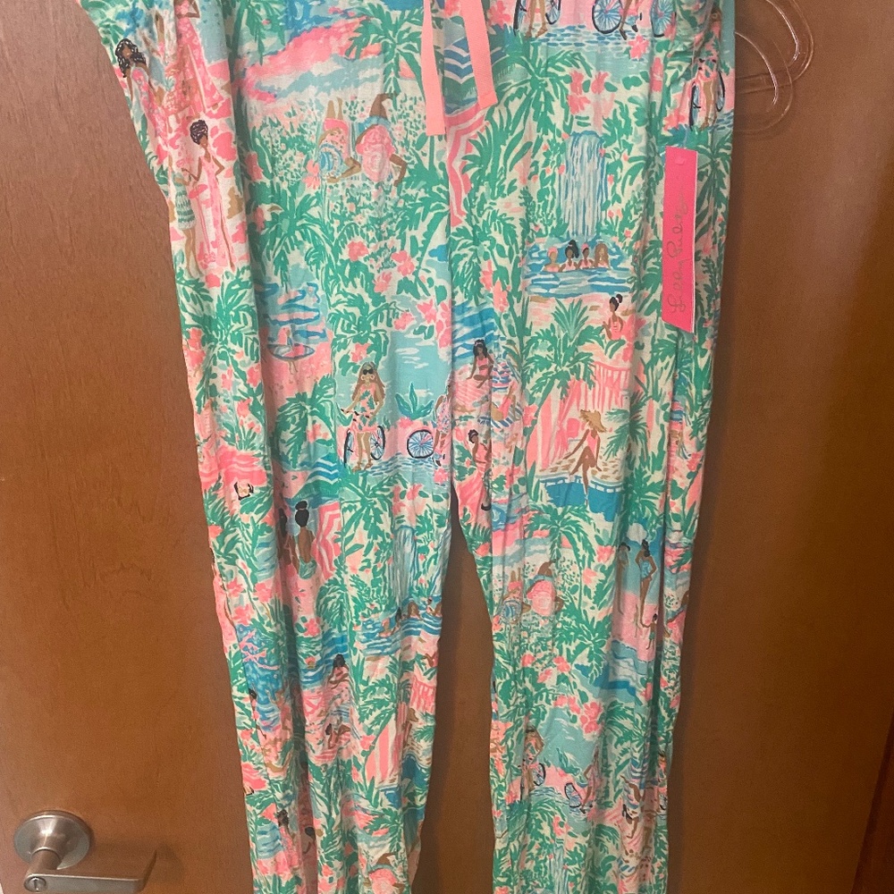 NWT Lily Pulitzer Pajama Pants XXL